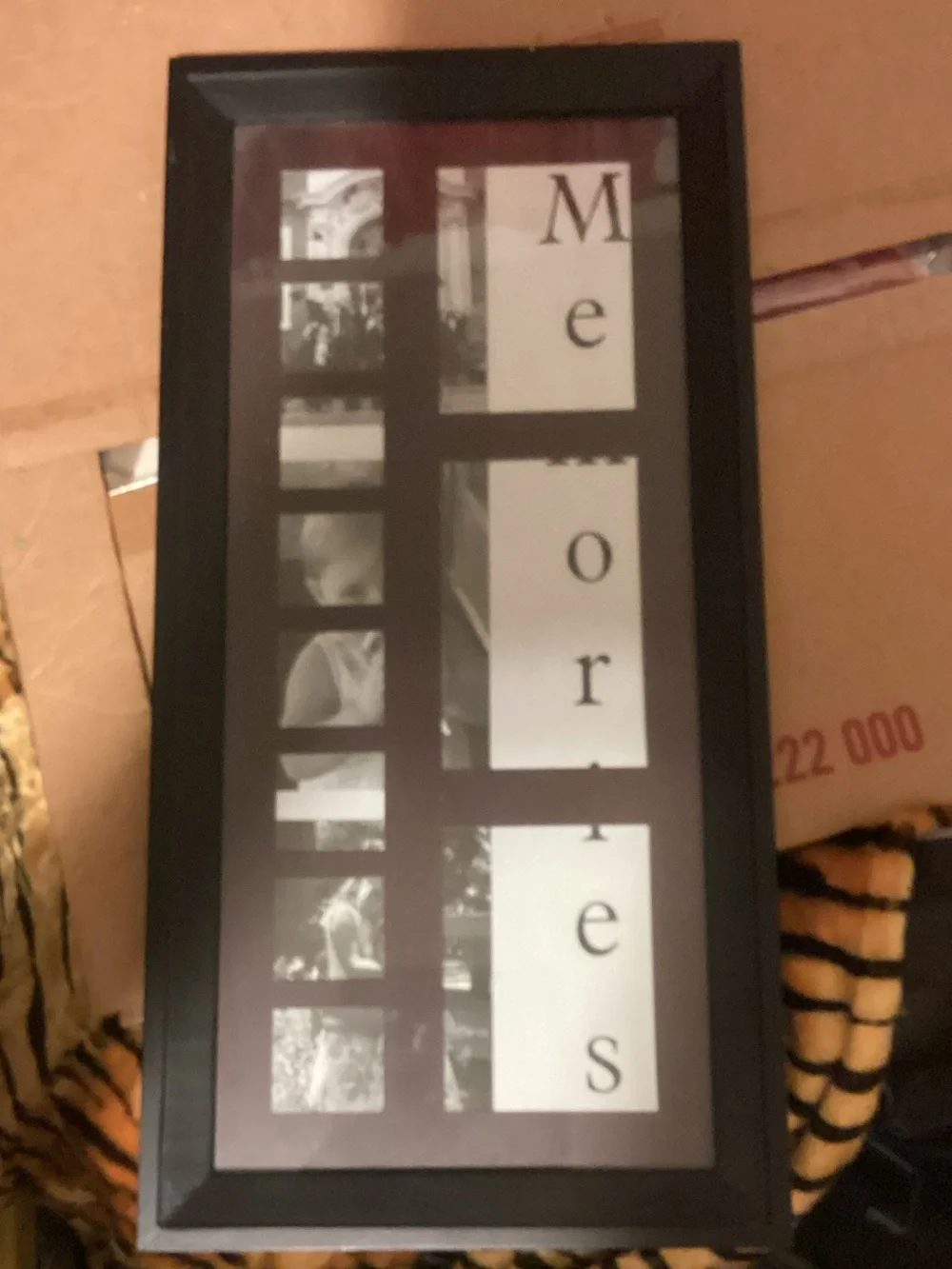 Memories Wall Frame - Black